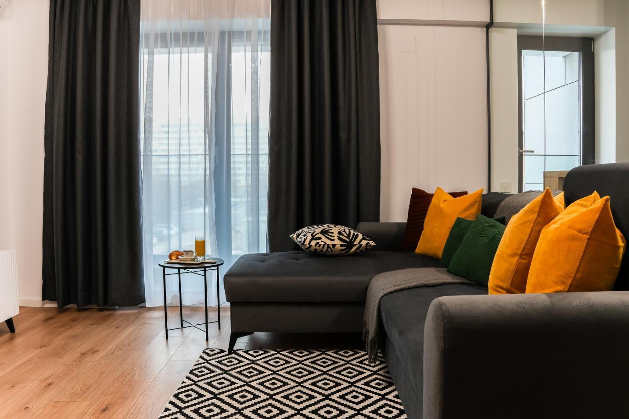 Sandra - Park-View Apt With Balcony & Parking Bucureşti Ngoại thất bức ảnh